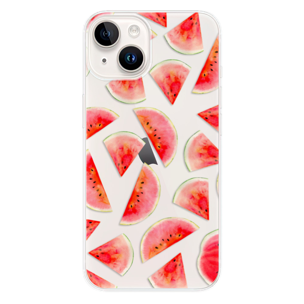 Odolné silikonové pouzdro iSaprio - Melon Pattern 02 - iPhone 15
