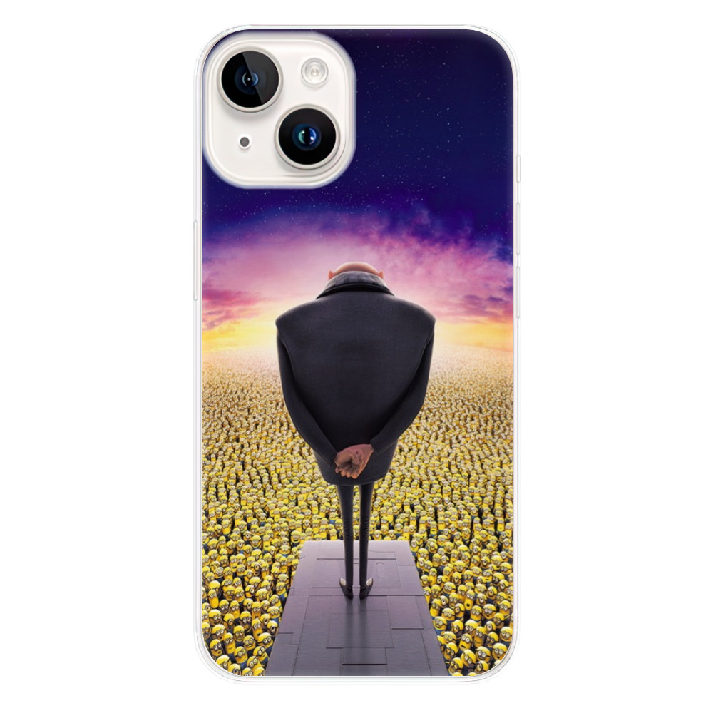 Silikonové odolné pouzdro iSaprio Gru na mobil Apple iPhone 15 (Odolný silikonový kryt, obal, pouzdro iSaprio Gru na mobilní telefon Apple iPhone 15)