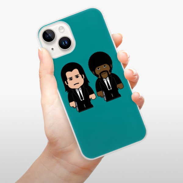 Silikonové pouzdro iSaprio - Apple iPhone 15 - Pulp Fiction