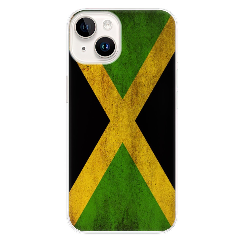 Odolné silikonové pouzdro iSaprio - Flag of Jamaica - iPhone 15