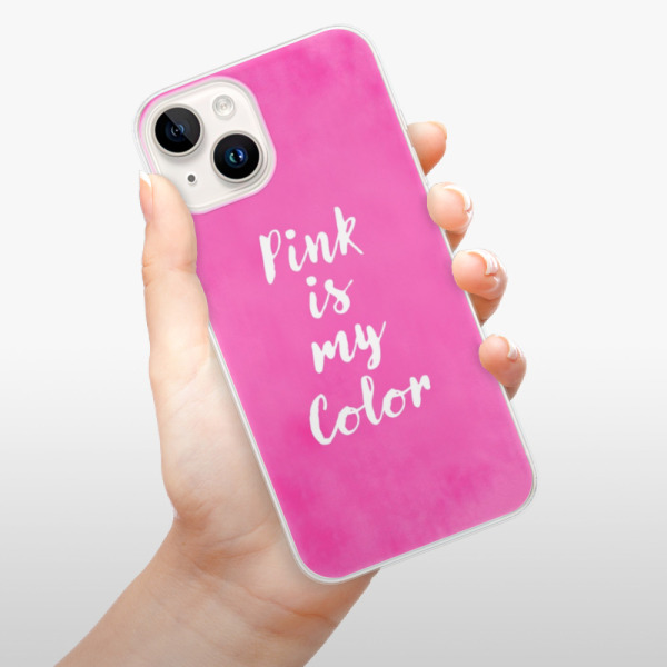 Silikonové pouzdro iSaprio - Apple iPhone 15 - Pink is my color