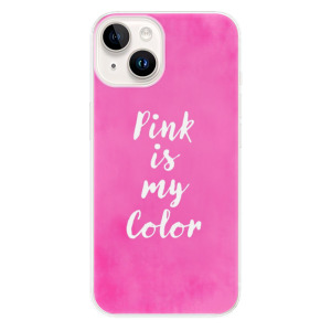 Silikonové pouzdro iSaprio - Apple iPhone 15 - Pink is my color