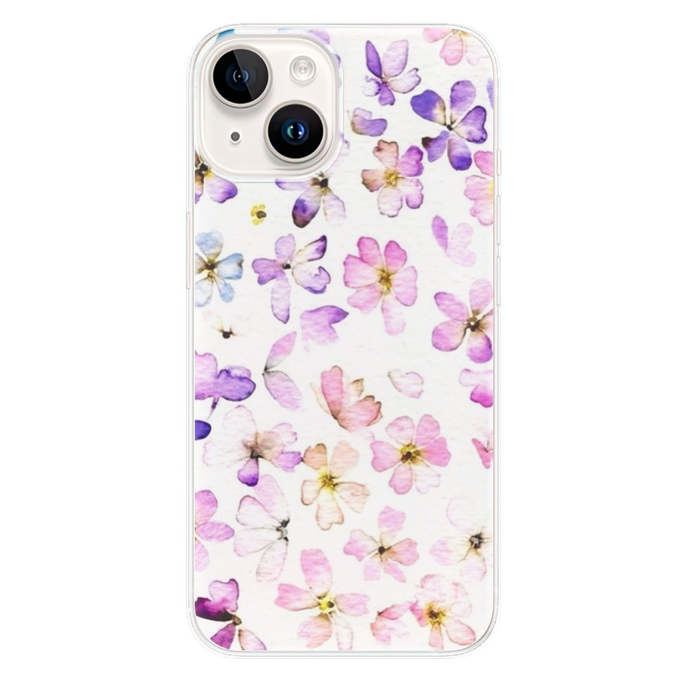 Silikonové odolné pouzdro iSaprio Wildflowers na mobil Apple iPhone 15 (Odolný silikonový kryt, obal, pouzdro iSaprio Wildflowers na mobilní telefon Apple iPhone 15)