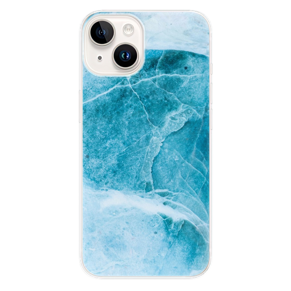 Silikonové odolné pouzdro iSaprio Blue Marble na mobil Apple iPhone 15 (Odolný silikonový kryt, obal, pouzdro iSaprio Blue Marble na mobilní telefon Apple iPhone 15)