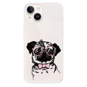 Silikonové pouzdro iSaprio - Apple iPhone 15 - The Pug