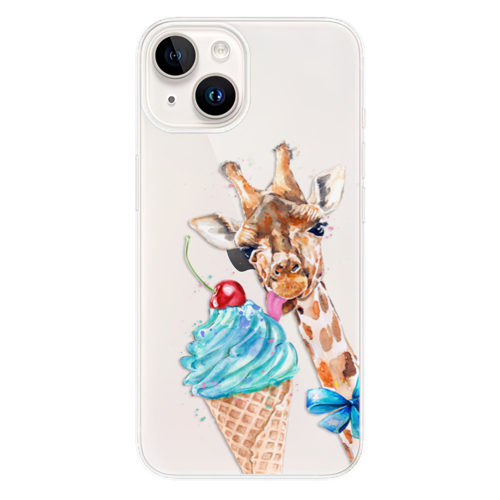 Odolné silikonové pouzdro iSaprio - Love Ice-Cream - iPhone 15