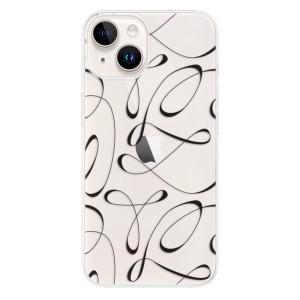 Silikonové pouzdro iSaprio - Apple iPhone 15 - Fancy black