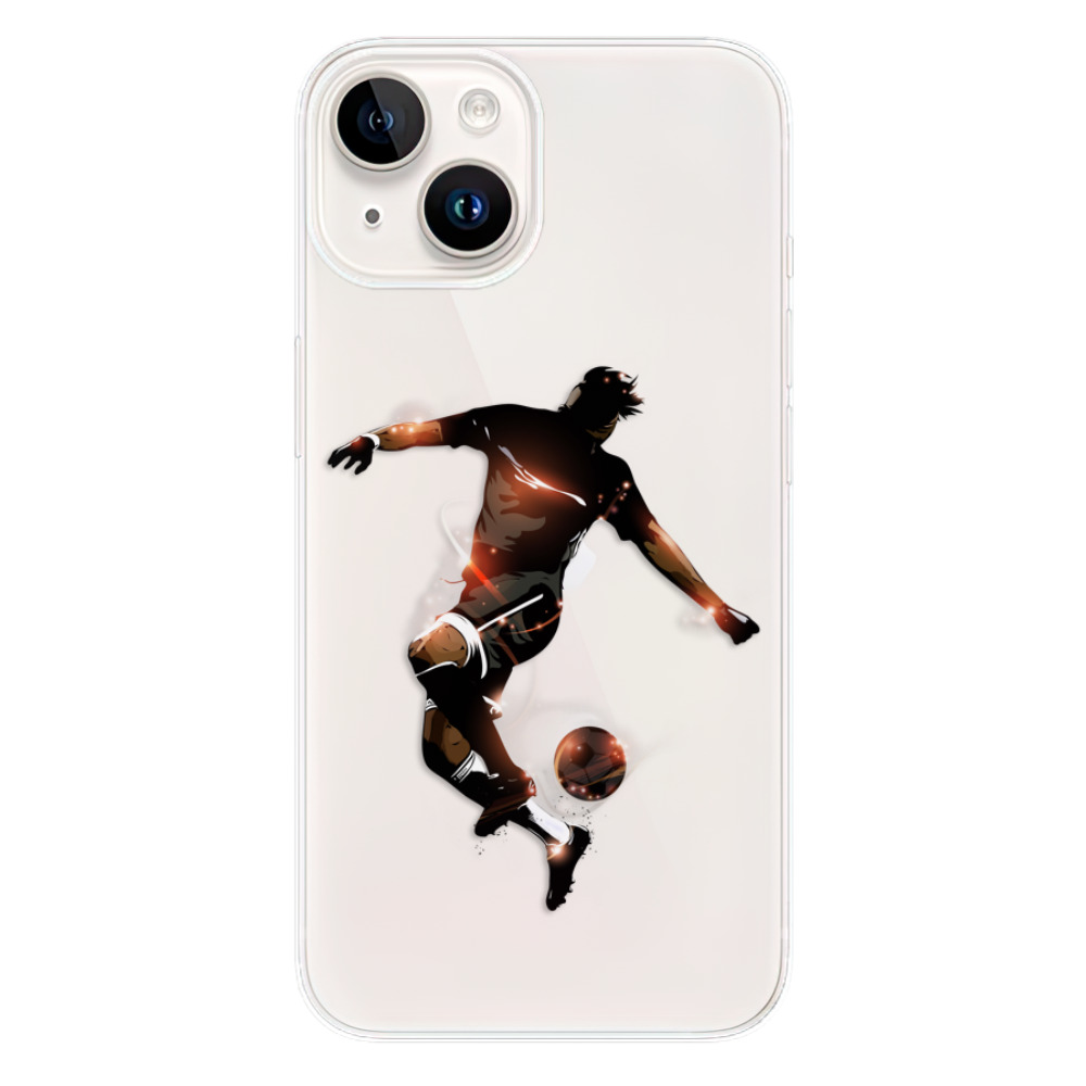Silikonové odolné pouzdro iSaprio Fotball 01 na mobil Apple iPhone 15 (Odolný silikonový kryt, obal, pouzdro iSaprio Fotball 01 na mobilní telefon Apple iPhone 15)