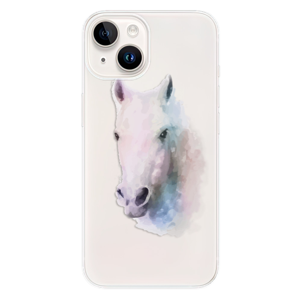 Silikonové odolné pouzdro iSaprio Horse 01 na mobil Apple iPhone 15 (Odolný silikonový kryt, obal, pouzdro iSaprio Horse 01 na mobilní telefon Apple iPhone 15)