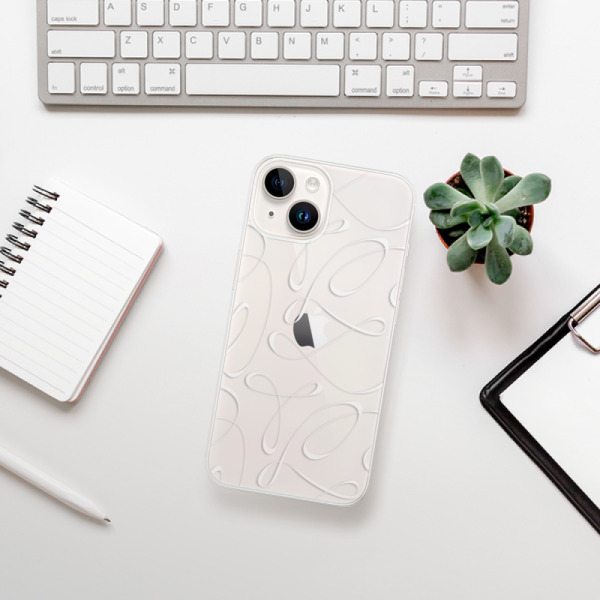 Silikonové pouzdro iSaprio - Apple iPhone 15 - Fancy white