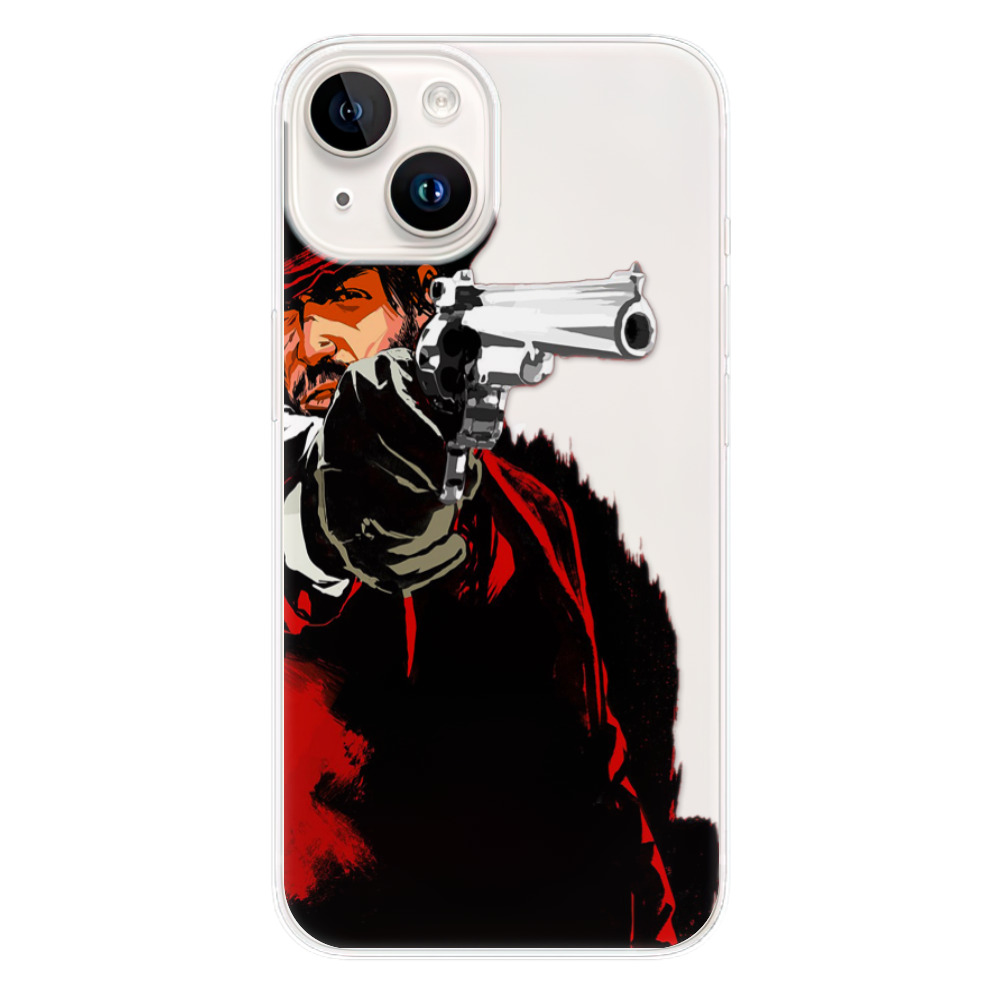Odolné silikonové pouzdro iSaprio - Red Sheriff - iPhone 15