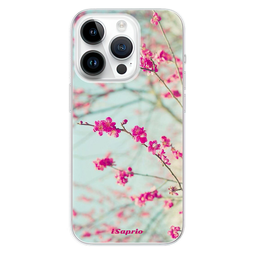 Odolné silikonové pouzdro iSaprio - Blossom 01 - iPhone 15 Pro