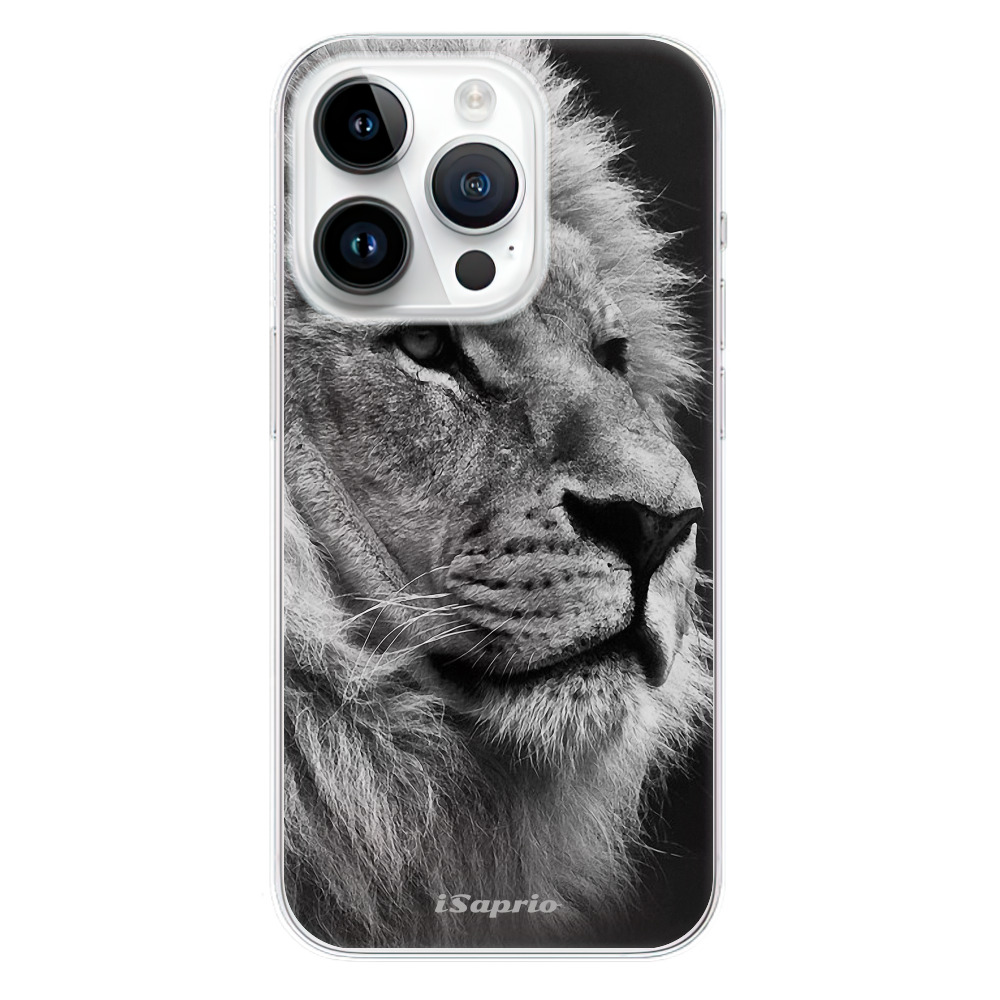 Odolné silikonové pouzdro iSaprio - Lion 10 - iPhone 15 Pro