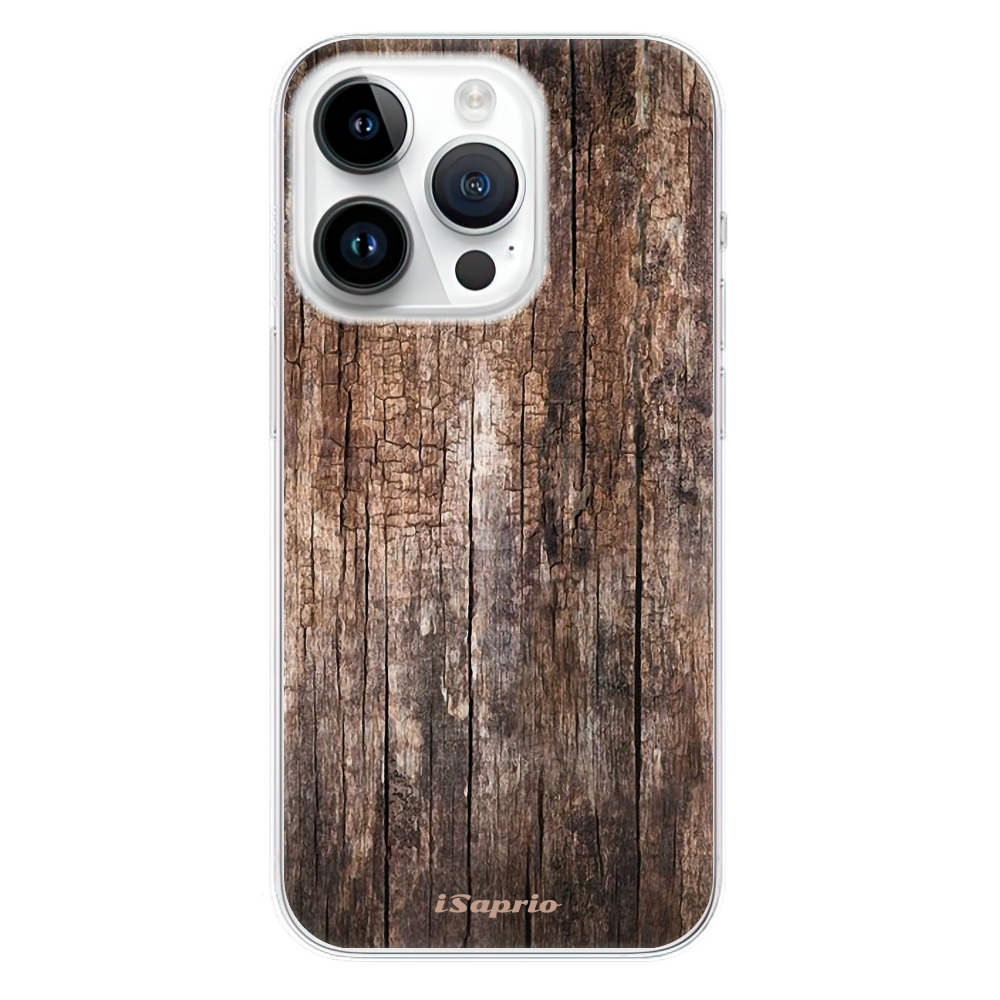 Odolné silikonové pouzdro iSaprio - Wood 11 - iPhone 15 Pro
