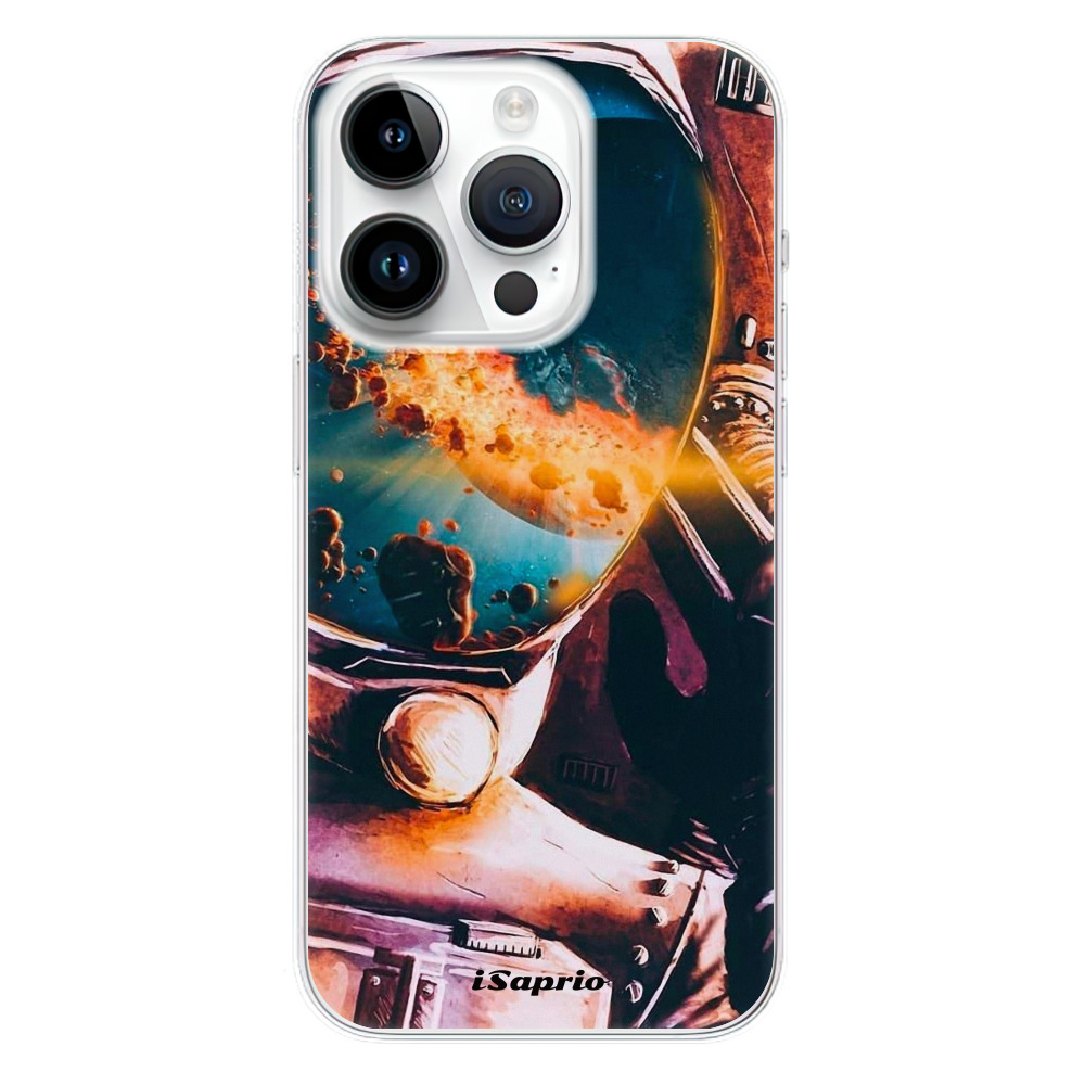 Silikonové odolné pouzdro iSaprio Astronaut 01 na mobil Apple iPhone 15 Pro (Odolný silikonový kryt, obal, pouzdro iSaprio Astronaut 01 na mobilní telefon Apple iPhone 15 Pro)