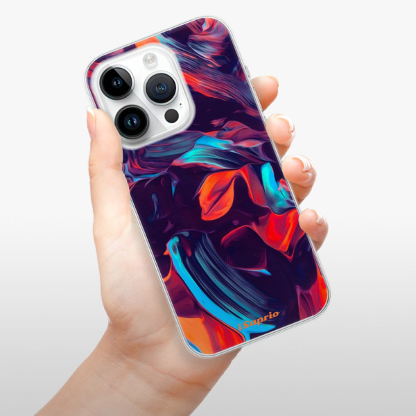 Silikonové pouzdro iSaprio - Apple iPhone 15 Pro - Color Marble 19