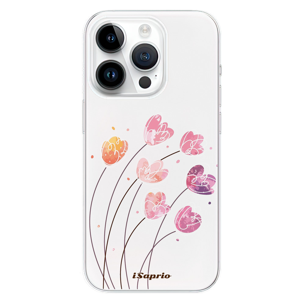Silikonové odolné pouzdro iSaprio Flowers 14 na mobil Apple iPhone 15 Pro (Odolný silikonový kryt, obal, pouzdro iSaprio Flowers 14 na mobilní telefon Apple iPhone 15 Pro)