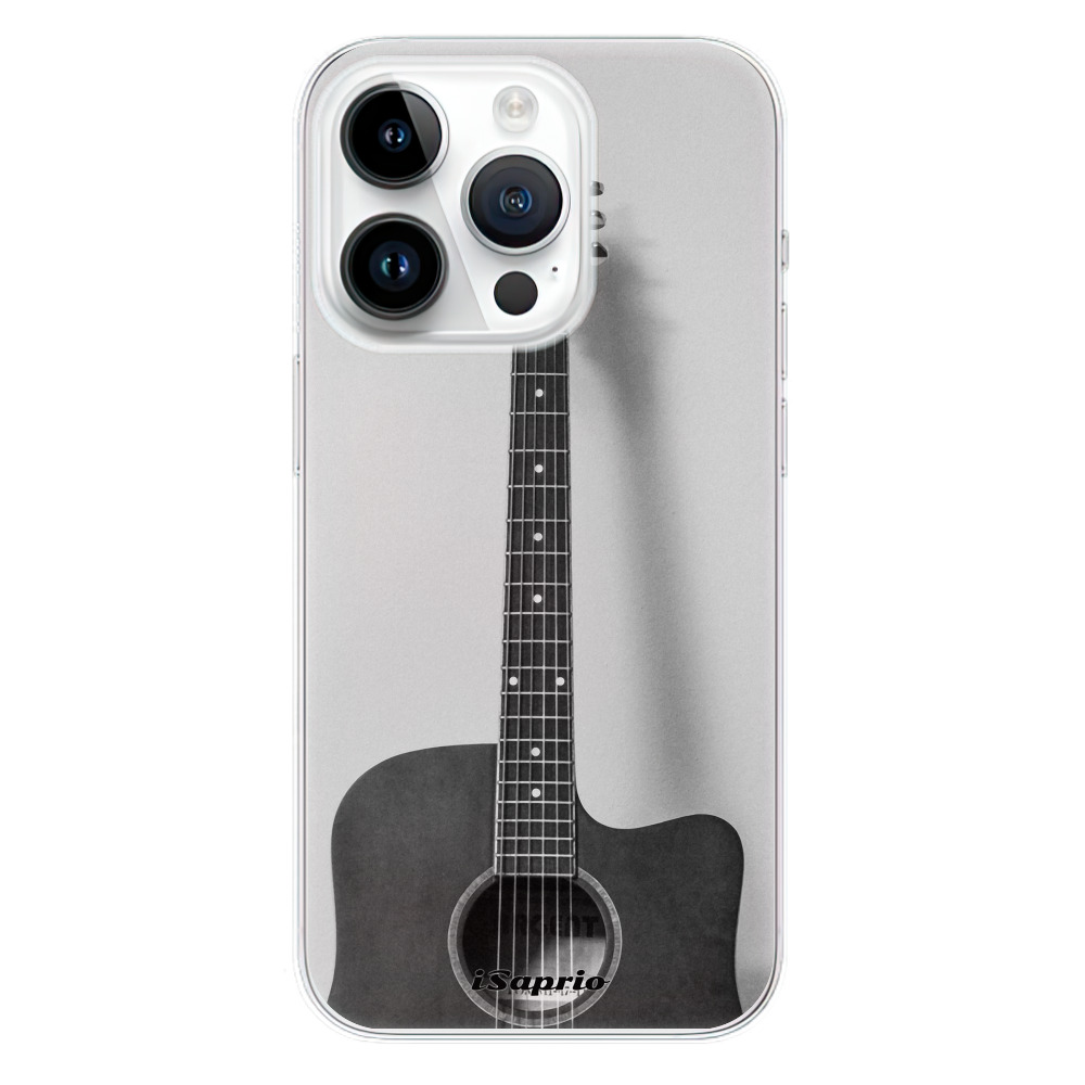Odolné silikonové pouzdro iSaprio - Guitar 01 - iPhone 15 Pro