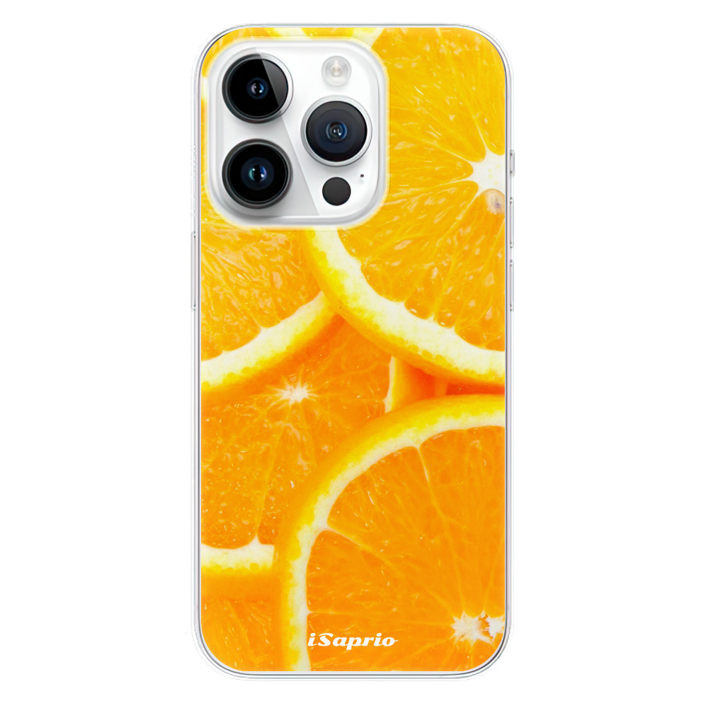 Odolné silikonové pouzdro iSaprio - Orange 10 - iPhone 15 Pro