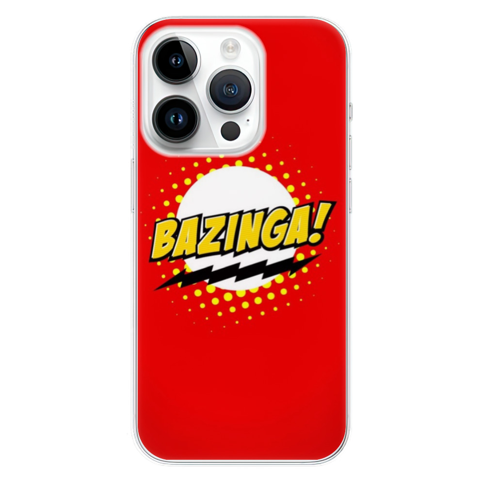 Silikonové odolné pouzdro iSaprio Bazinga 01 na mobil Apple iPhone 15 Pro (Odolný silikonový kryt, obal, pouzdro iSaprio Bazinga 01 na mobilní telefon Apple iPhone 15 Pro)