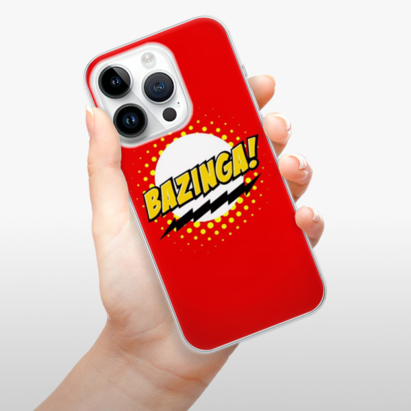 Silikonové pouzdro iSaprio - Apple iPhone 15 Pro - Bazinga 01