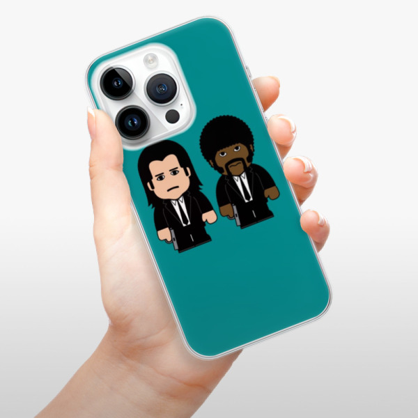 Silikonové pouzdro iSaprio - Apple iPhone 15 Pro - Pulp Fiction