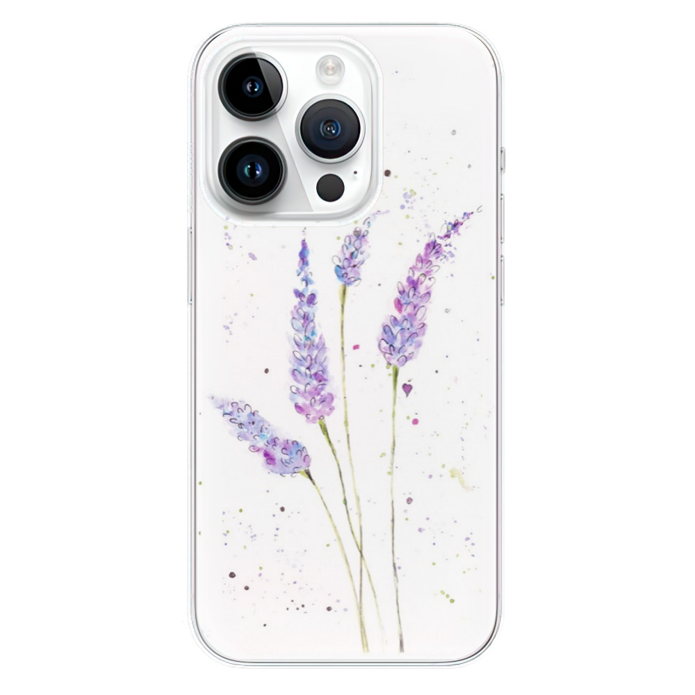 Odolné silikonové pouzdro iSaprio - Lavender - iPhone 15 Pro