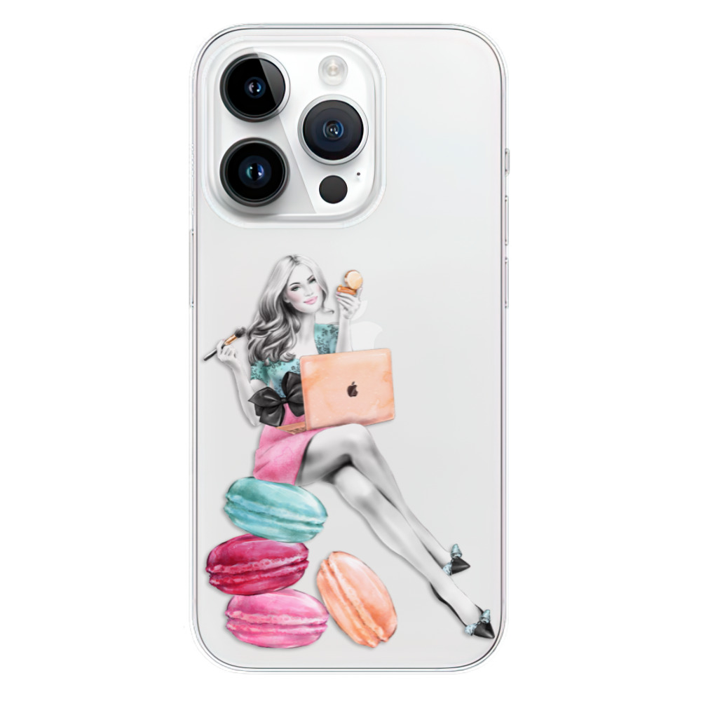 Odolné silikonové pouzdro iSaprio - Girl Boss - iPhone 15 Pro