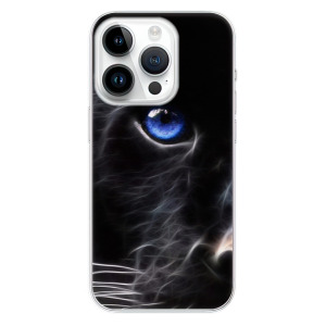 Silikonové pouzdro iSaprio - Apple iPhone 15 Pro - Black Puma
