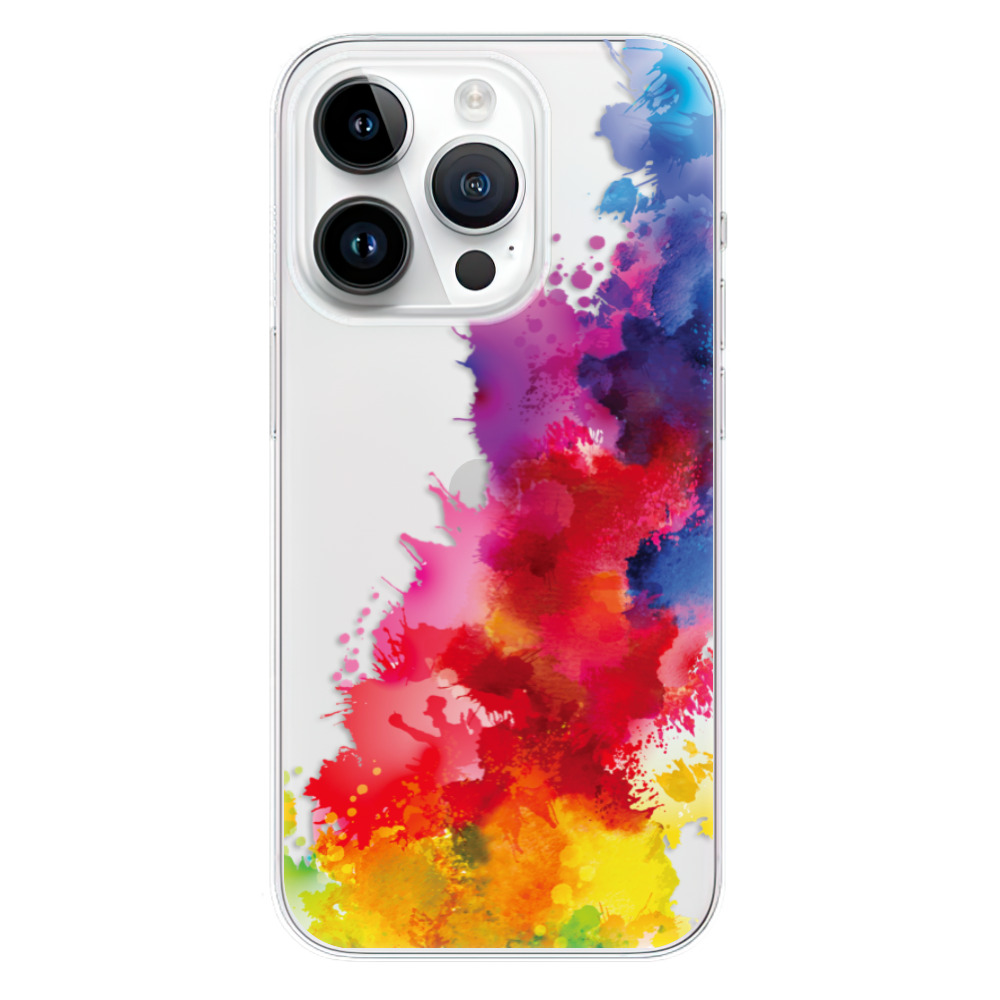 Silikonové odolné pouzdro iSaprio Color Splash 01 na mobil Apple iPhone 15 Pro (Odolný silikonový kryt, obal, pouzdro iSaprio Color Splash 01 na mobilní telefon Apple iPhone 15 Pro)