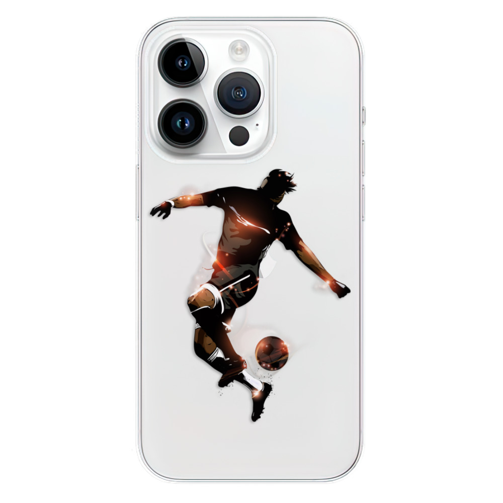 Silikonové odolné pouzdro iSaprio Fotball 01 na mobil Apple iPhone 15 Pro (Odolný silikonový kryt, obal, pouzdro iSaprio Fotball 01 na mobilní telefon Apple iPhone 15 Pro)