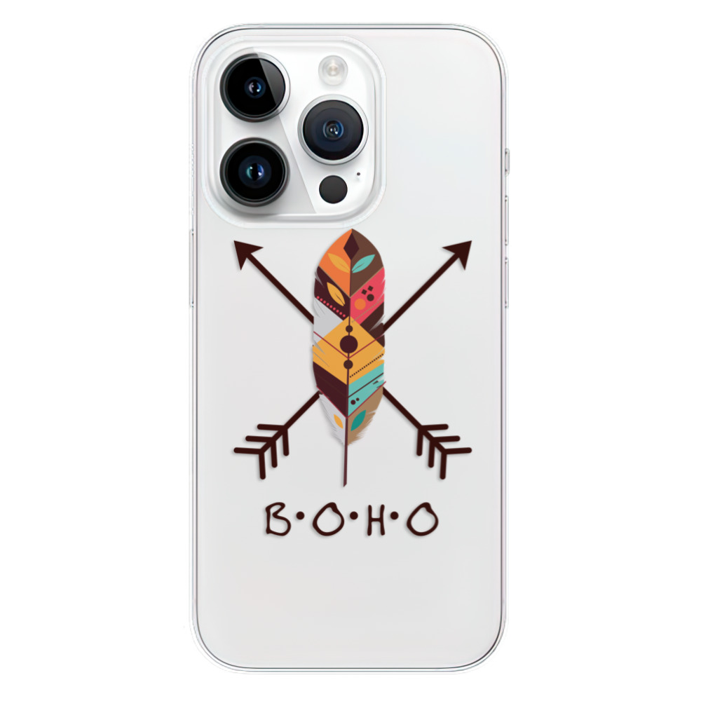Odolné silikonové pouzdro iSaprio - BOHO - iPhone 15 Pro
