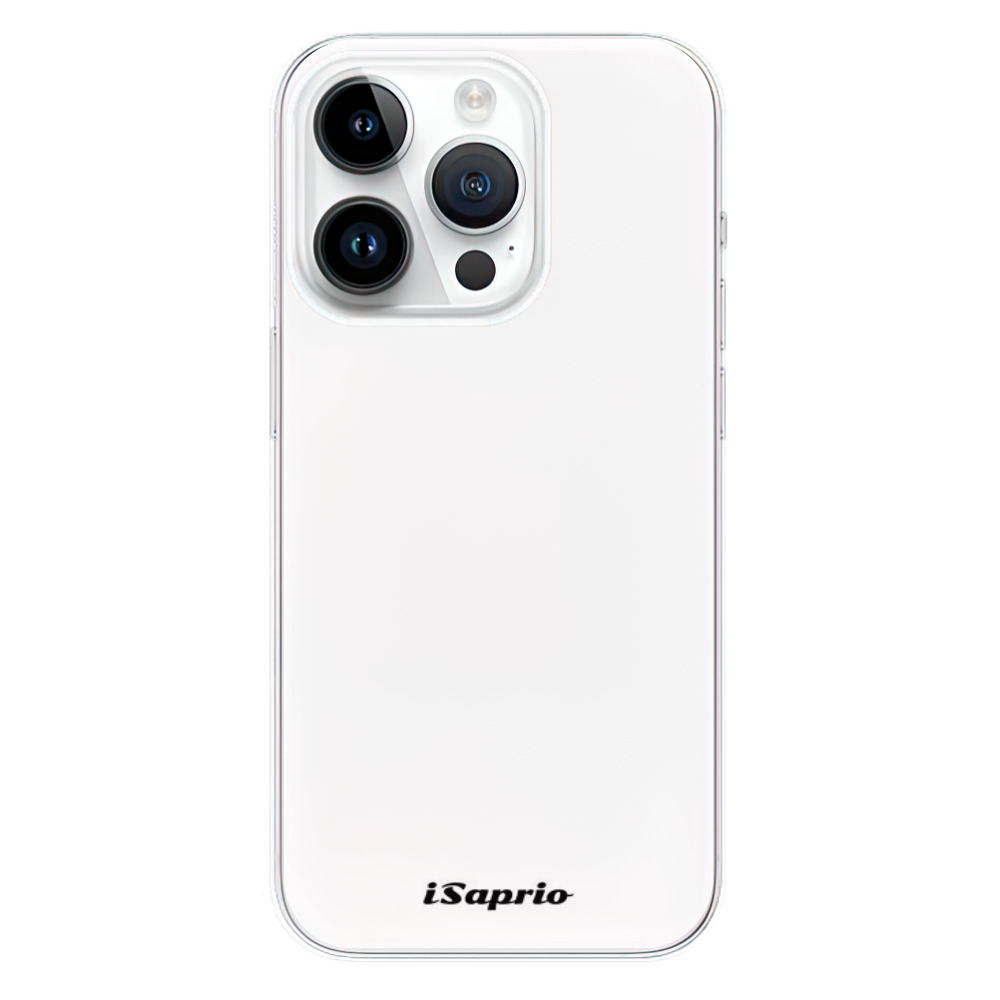 Odolné silikonové pouzdro iSaprio - 4Pure - bílý - iPhone 15 Pro