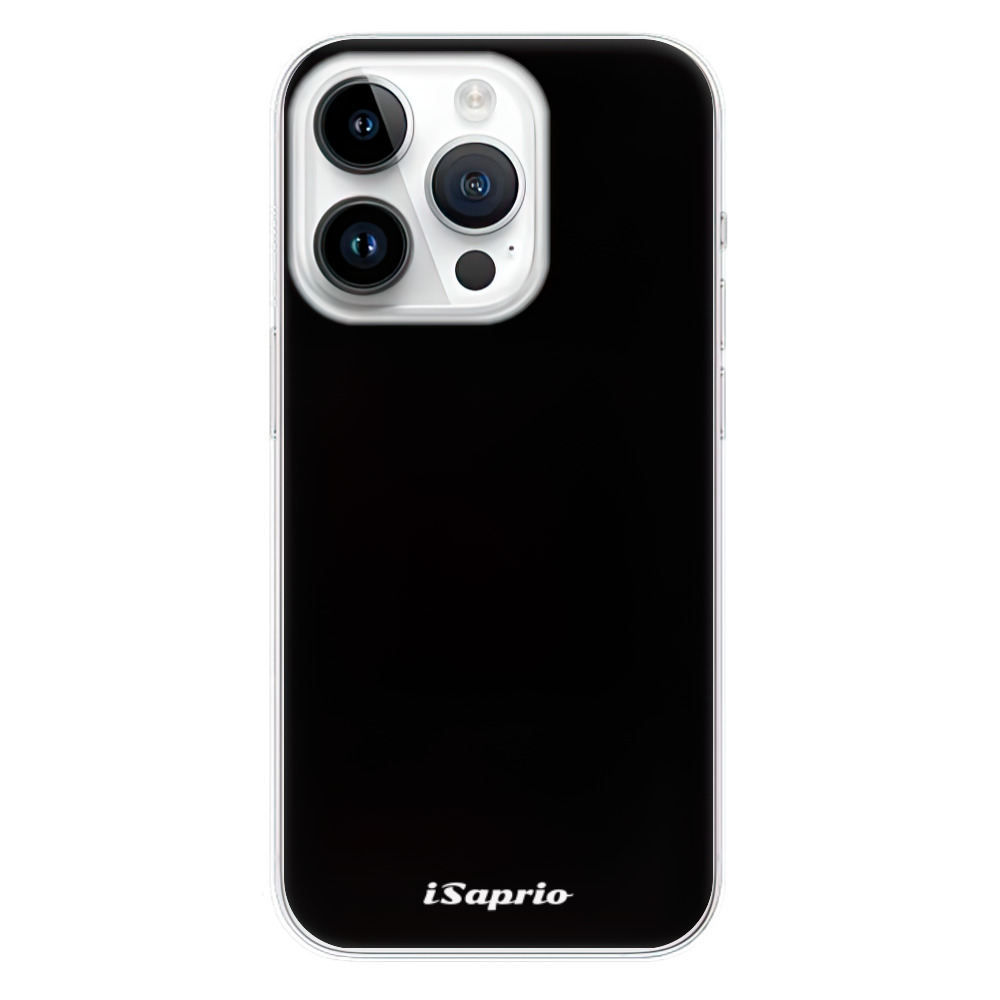 Silikonové odolné pouzdro iSaprio 4Pure - černé na mobil Apple iPhone 15 Pro (Odolný silikonový kryt, obal, pouzdro iSaprio 4Pure - černé na mobilní telefon Apple iPhone 15 Pro)