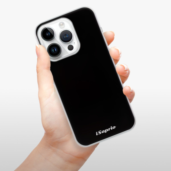 Silikonové pouzdro iSaprio - Apple iPhone 15 Pro - 4Pure černé