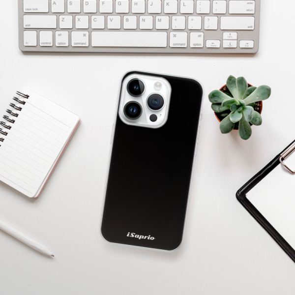 Silikonové pouzdro iSaprio - Apple iPhone 15 Pro - 4Pure černé