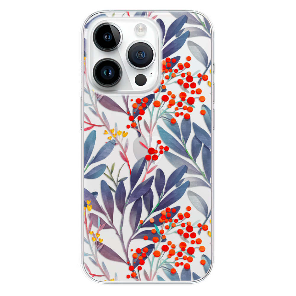 Odolné silikonové pouzdro iSaprio - Rowanberry - iPhone 15 Pro