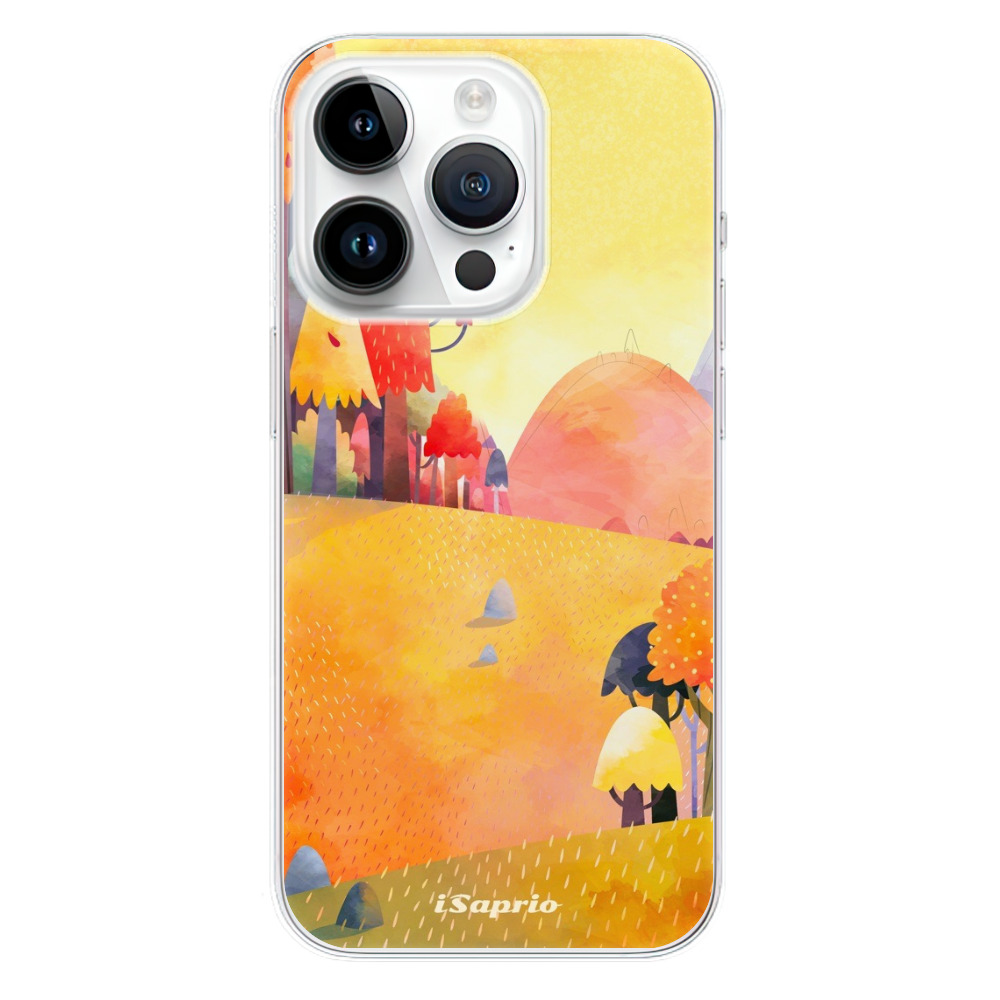 Odolné silikonové pouzdro iSaprio - Fall Forest - iPhone 15 Pro