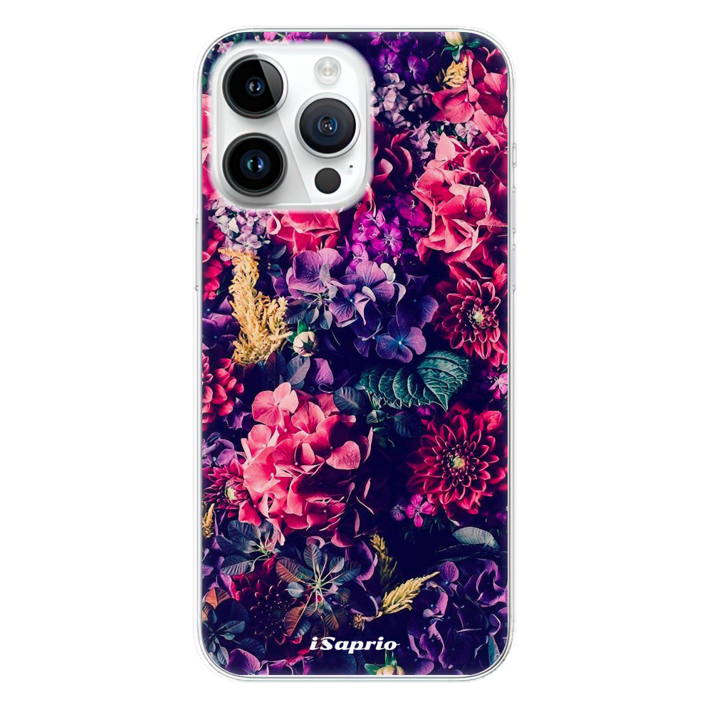 Silikonové odolné pouzdro iSaprio Flowers 10 na mobil Apple iPhone 15 Pro Max (Odolný silikonový kryt, obal, pouzdro iSaprio Flowers 10 na mobilní telefon Apple iPhone 15 Pro Max)