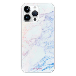 Silikonové pouzdro iSaprio - Apple iPhone 15 Pro Max - Raibow Marble 10