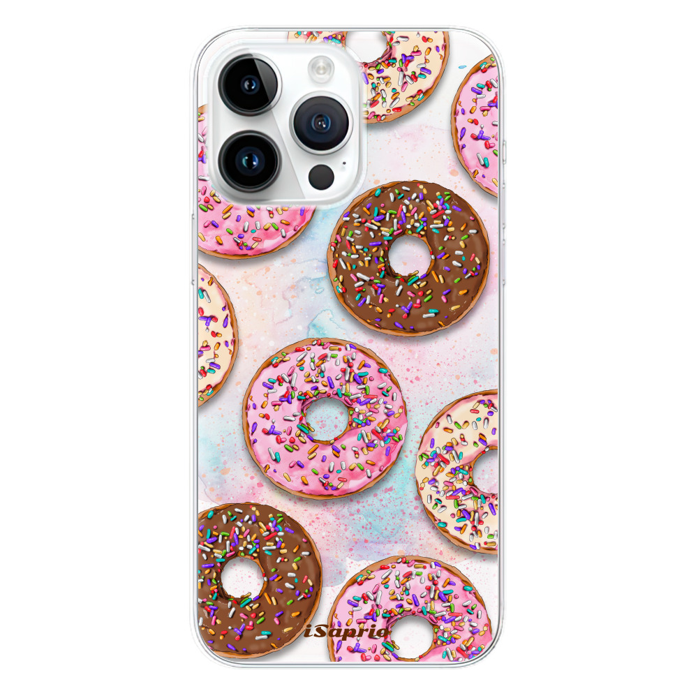 Silikonové odolné pouzdro iSaprio Donuts 11 na mobil Apple iPhone 15 Pro Max (Odolný silikonový kryt, obal, pouzdro iSaprio Donuts 11 na mobilní telefon Apple iPhone 15 Pro Max)