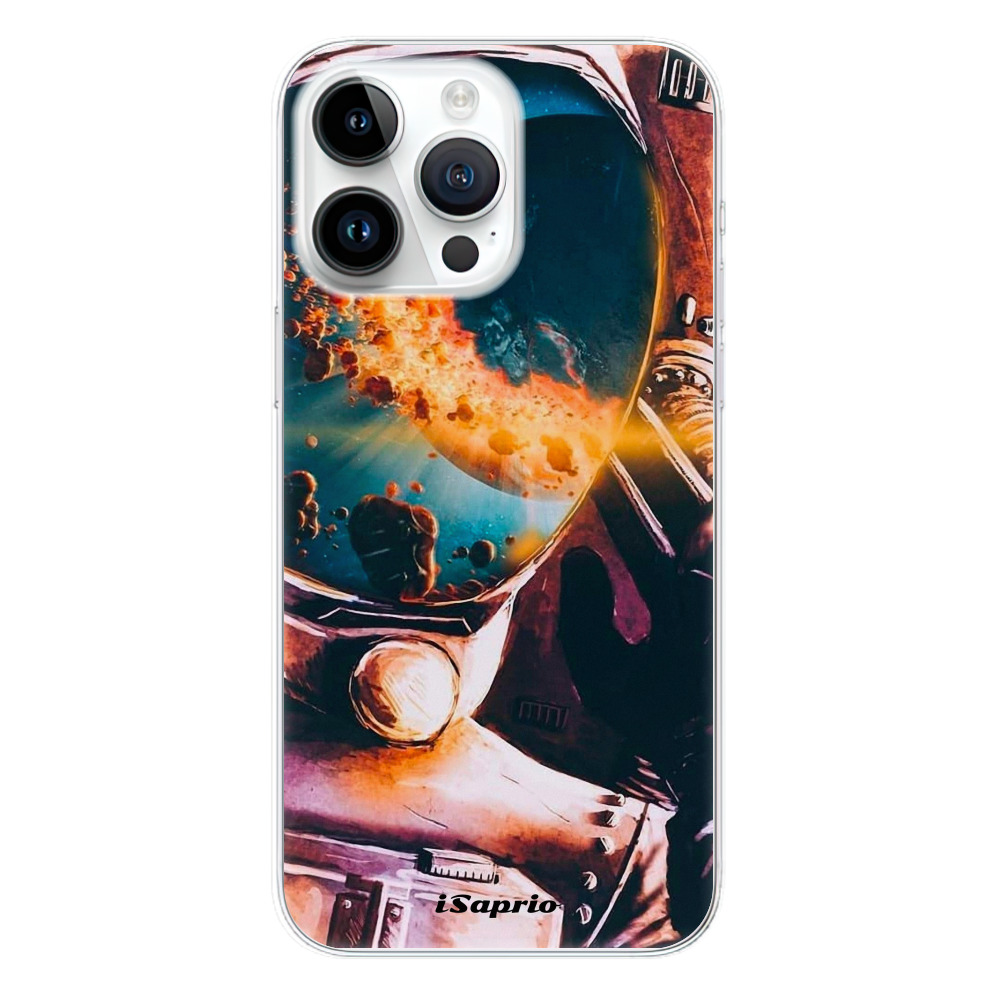 Silikonové odolné pouzdro iSaprio Astronaut 01 na mobil Apple iPhone 15 Pro Max (Odolný silikonový kryt, obal, pouzdro iSaprio Astronaut 01 na mobilní telefon Apple iPhone 15 Pro Max)