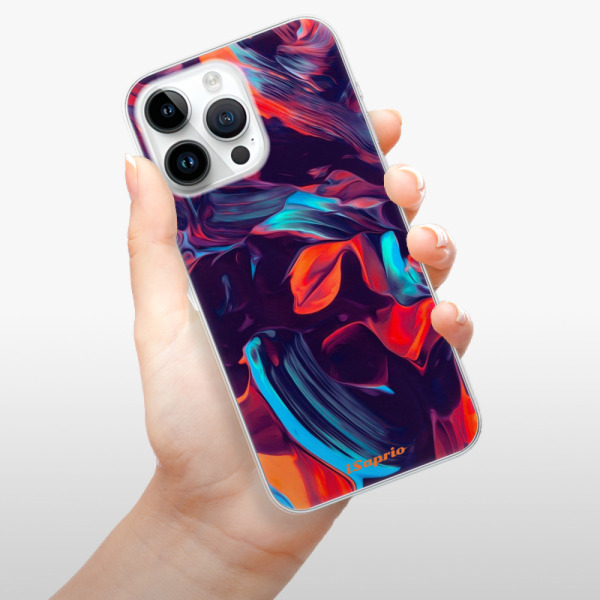 Silikonové pouzdro iSaprio - Apple iPhone 15 Pro Max - Color Marble 19