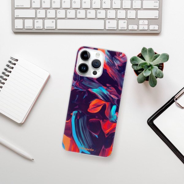 Silikonové pouzdro iSaprio - Apple iPhone 15 Pro Max - Color Marble 19