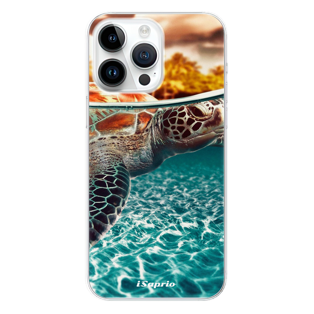 Odolné silikonové pouzdro iSaprio - Turtle 01 - iPhone 15 Pro Max
