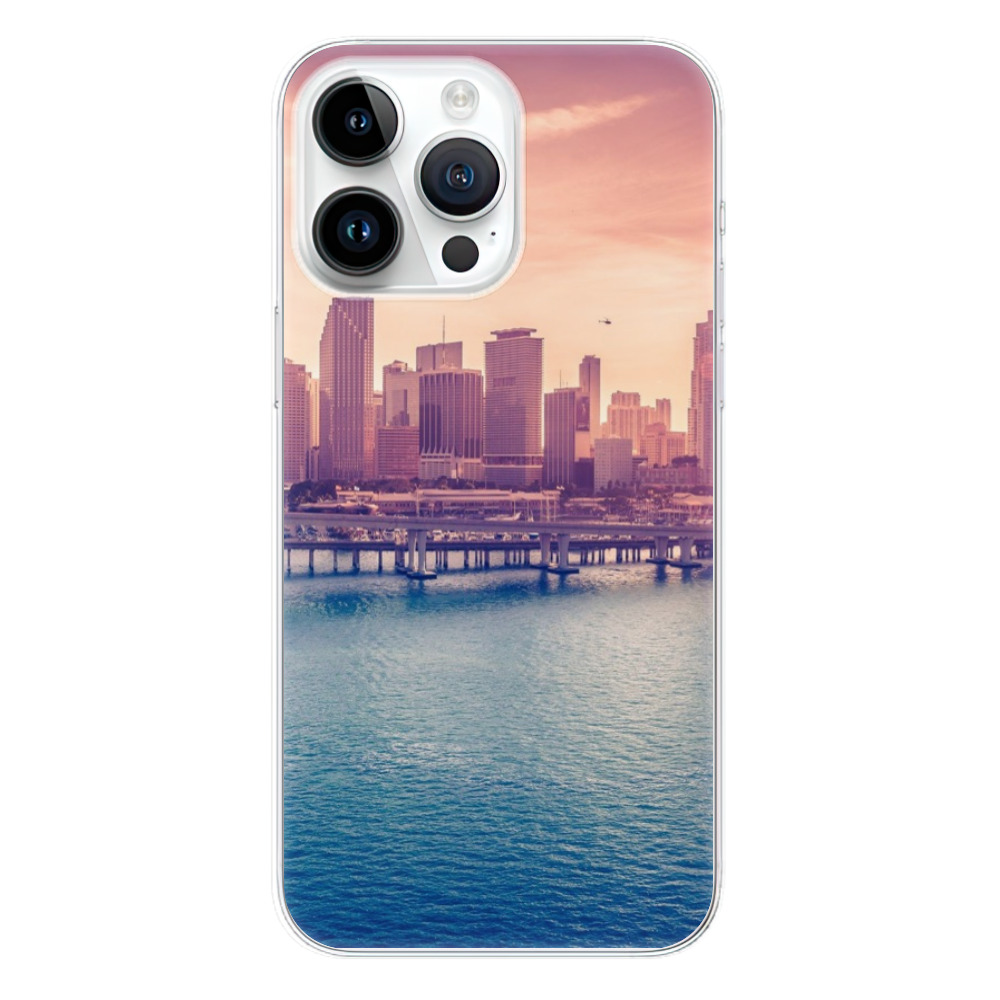 Odolné silikonové pouzdro iSaprio - Morning in a City - iPhone 15 Pro Max