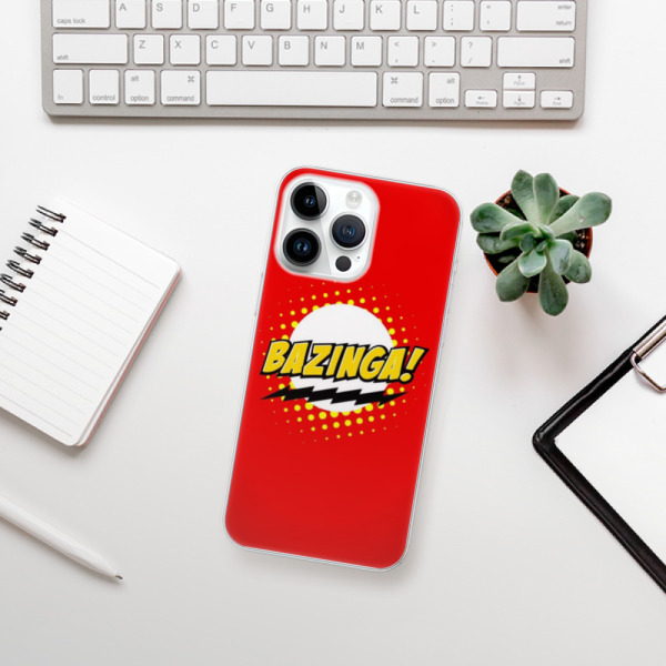 Silikonové pouzdro iSaprio - Apple iPhone 15 Pro Max - Bazinga 01