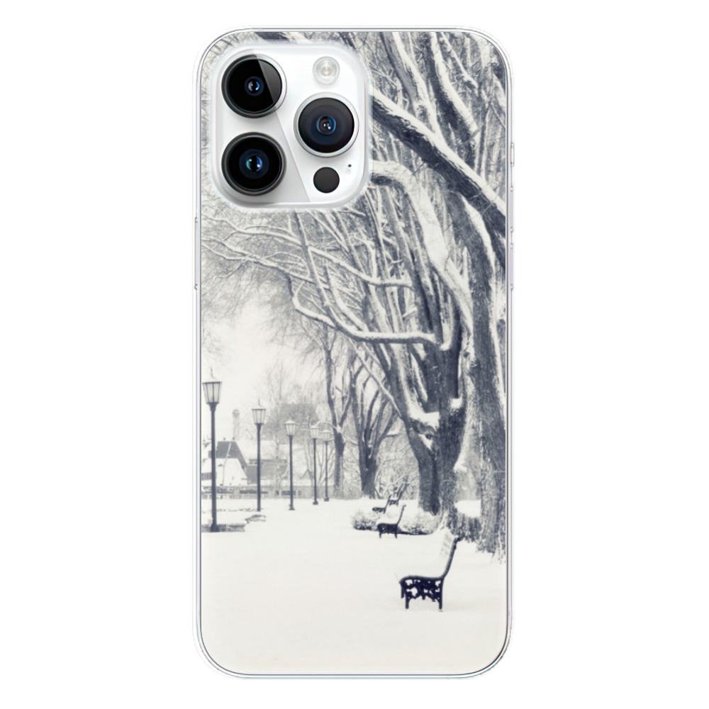 Odolné silikonové pouzdro iSaprio - Snow Park - iPhone 15 Pro Max