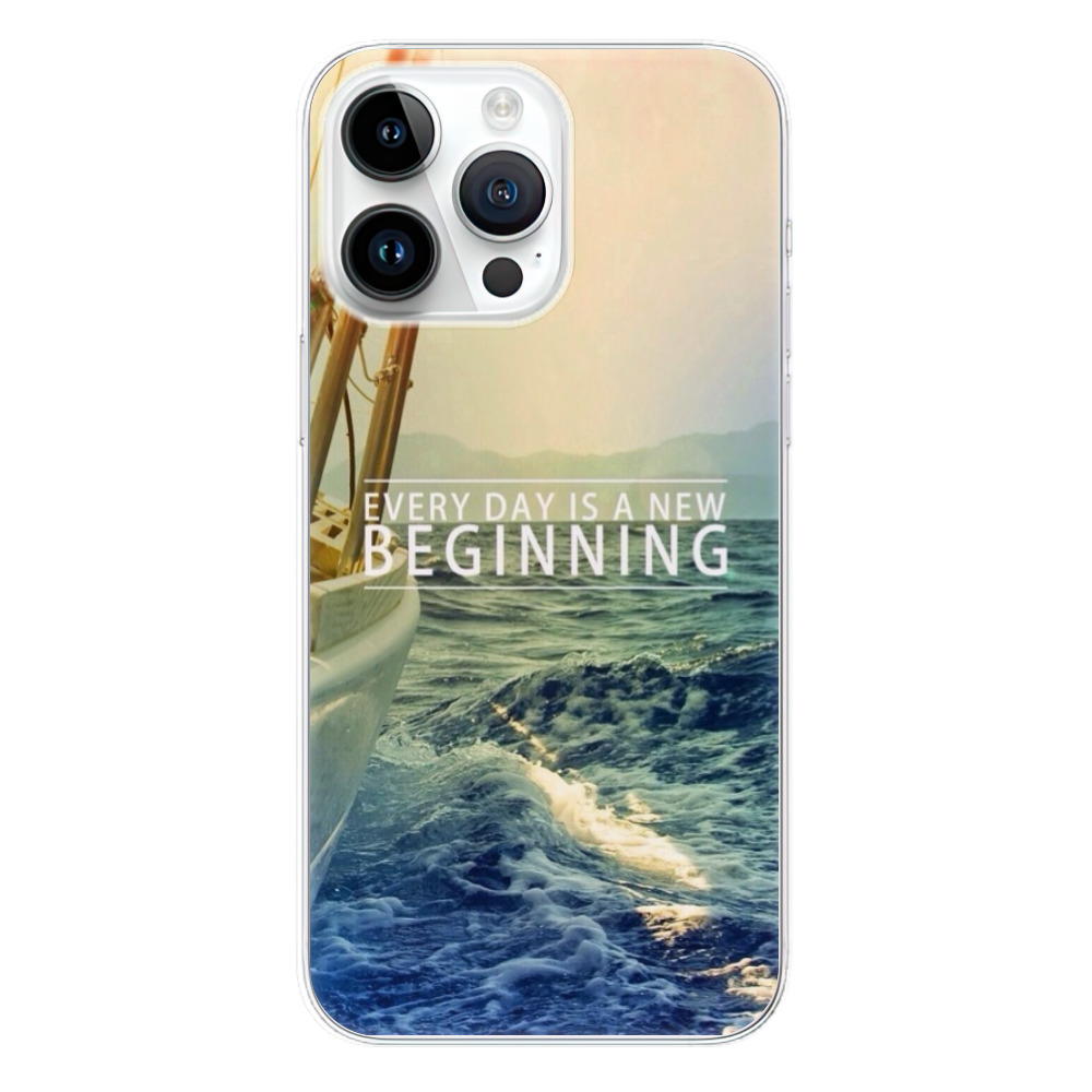 Silikonové odolné pouzdro iSaprio Beginning na mobil Apple iPhone 15 Pro Max (Odolný silikonový kryt, obal, pouzdro iSaprio Beginning na mobilní telefon Apple iPhone 15 Pro Max)