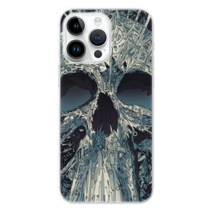 Silikonové pouzdro iSaprio - Apple iPhone 15 Pro Max - Abstract Skull